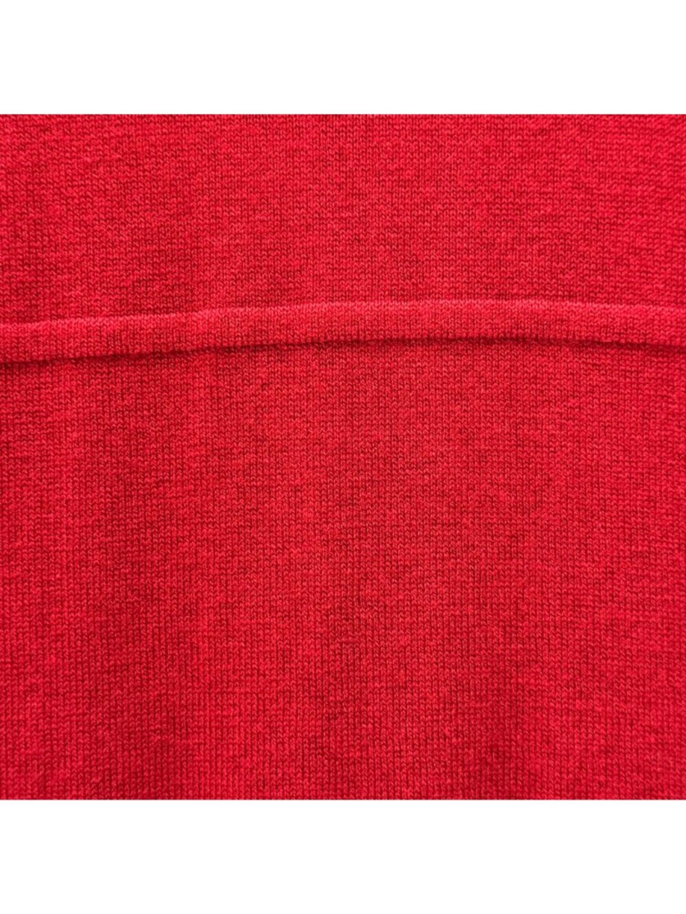 J. Jill Red Knit Tunic Sweater Cotton Blend XS Pullover Cozy Holiday - Picture 5 of 13